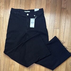 Mango Catherine Denim Culotte Jeans 38 6